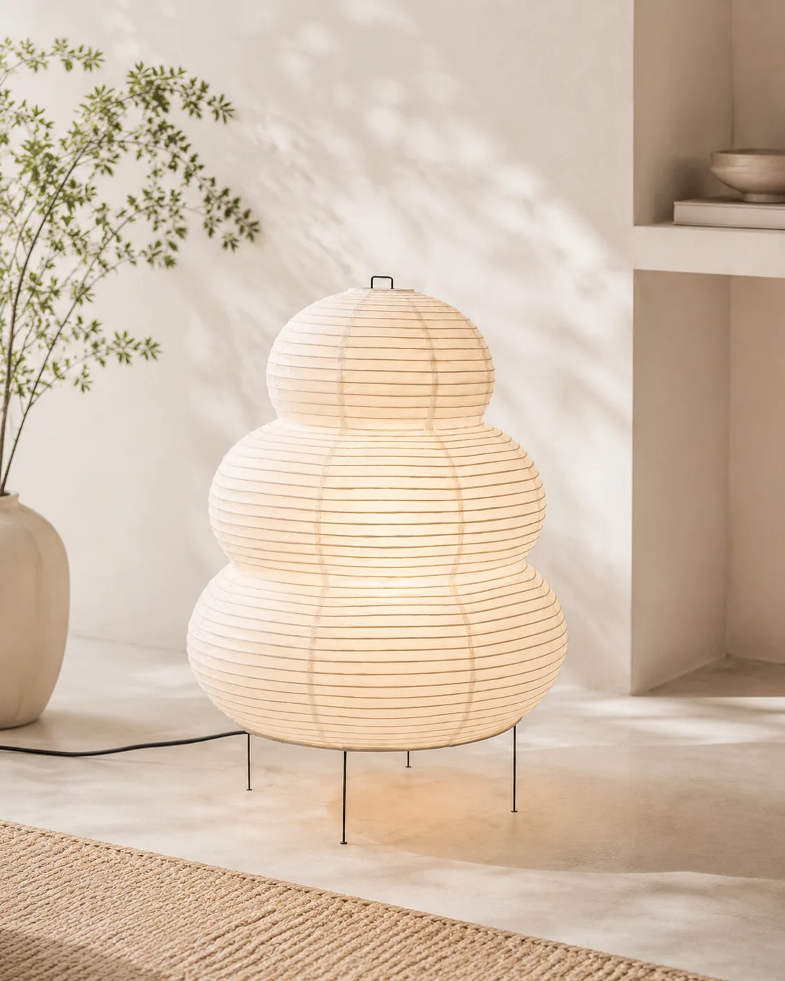 Nimbus Halo Floor Lamp - Little Halos cloud-inspired sculptural ambient lamp
